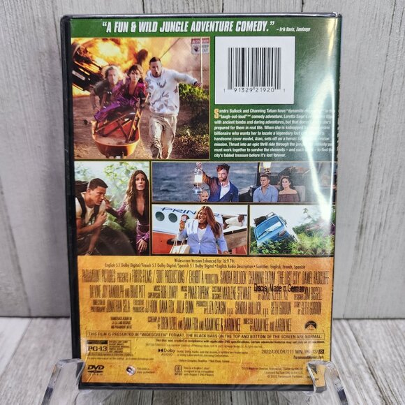 The Lost City DVD 2022 - Sandra Bullock Channing Tatum NEW - Picture 2 of 4